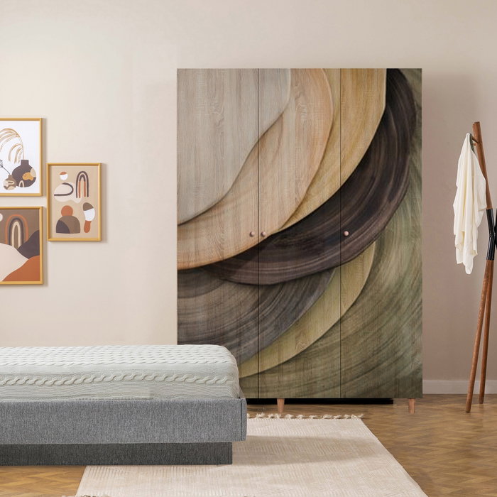 Hanah Home Armario Lena 3 -977 Sonomo